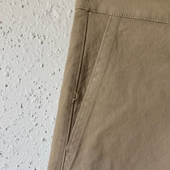 Alex Mill‎ Utility Side Zip Mini Skirt Khaki Size 2 Preppy Casual - Picture 5 of 6